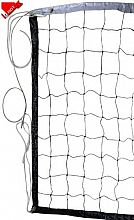 Síť volejbalová s ocelovým lankem 4001N SEDCO černá 9,7 x 1 m