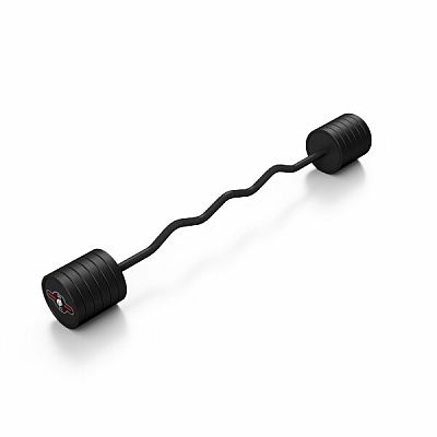 Lomená, obouruční činka MARBO MW-SG-50-L, 50 kg, černá