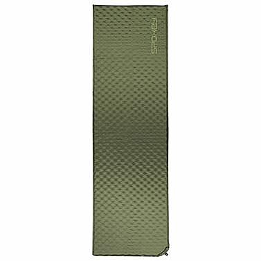 Spokey AIR PAD Samonafukovací karimatka, 180 x 50 x 2,5 cm, R-Value 3, khaki