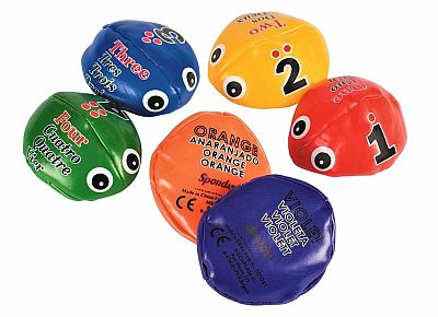 Bean bags set 6 ks - házecí polštářky