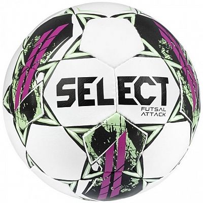 Futsalový míč Select FB Futsal Attack bílo růžová