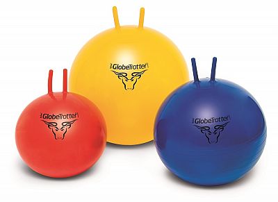 GlobeTrotter Junior 42 cm skákací míč s rukovítky