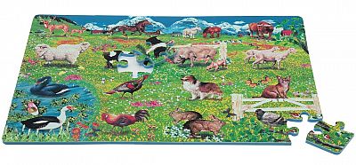 Pěnové puzzle Domácí zvířátka - PN 120P