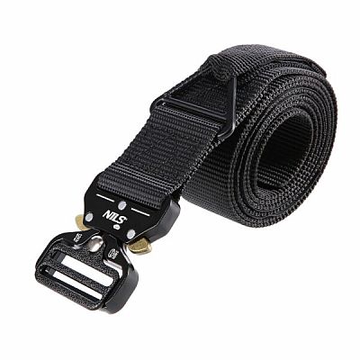 Taktický opasek NILS Camp NC1729 černý 125 cm
