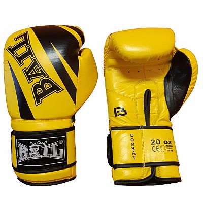 Boxerské rukavice BAIL COMBAT, 20oz, Kůže