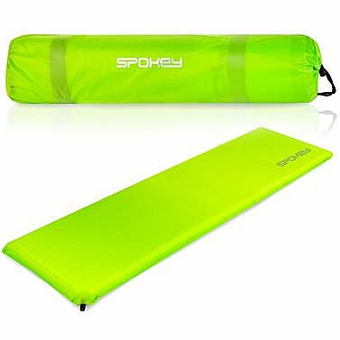 Spokey FATTY Samonafukovací karimatka, 180 x 50 x 5 cm, R-Value 3, zelená