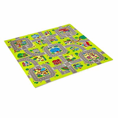 Dětská pěnová puzzle podložka NILS Fun MD02