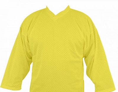 Hokej dres standart jednobarevný - Žlutý vel. XL
