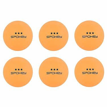 Spokey SPECIAL *** Pingpongové míčky, 6 ks, oranžové