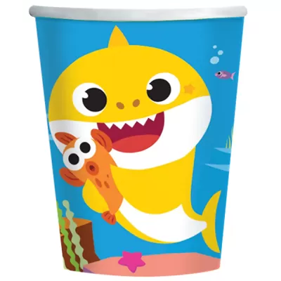 Papírové kelímky Baby Shark 8 ks