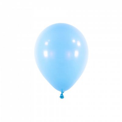 Dekorační balonky Světle modré 13 cm - 100 ks - D09