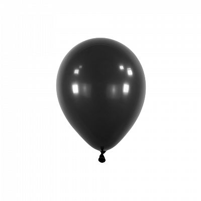 Dekorační balonky Černé 13 cm - 100 ks - D14
