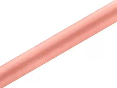 Satén v roli široký korálově červený 36 cm x 9 m