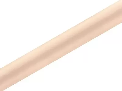 Satén v roli široký světle broskvový 36 cm x 9 m