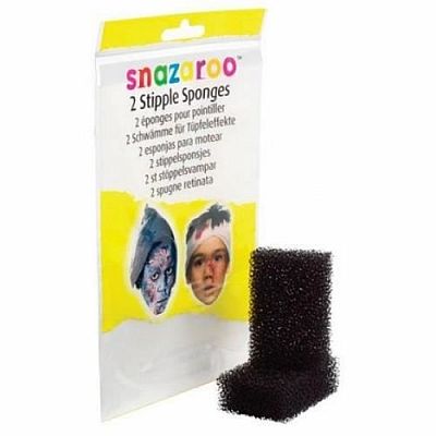 Houbička černá na speciální efekty 2 ks