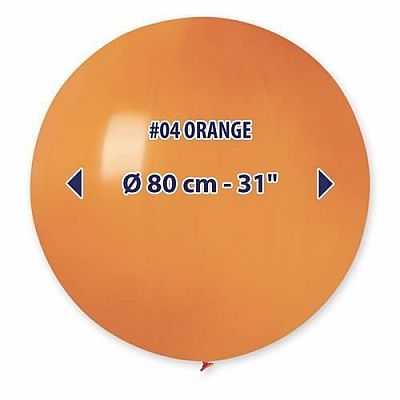 Obří nafukovací balon - oranžová