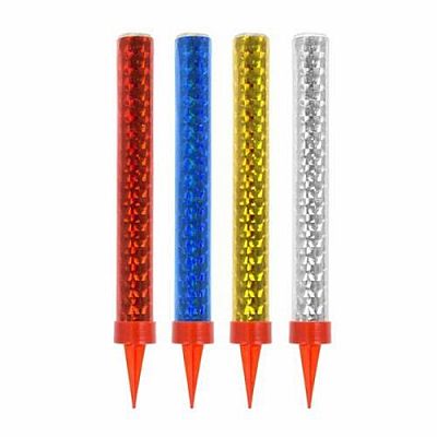 Dortové fontánky barevné 18 cm - 4 ks