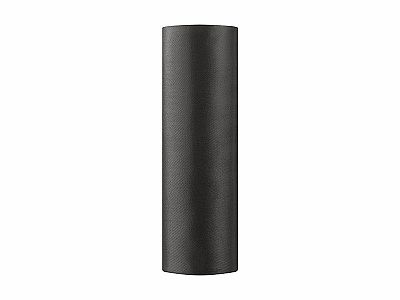Satén v roli úzký Černý 16 cm x 9 m