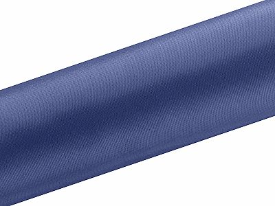 Satén v roli úzký Tmavě modrý 16 cm x 9 m