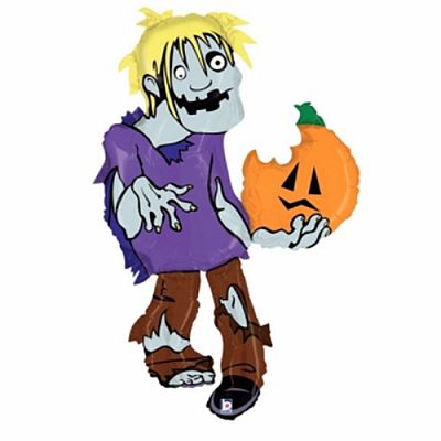 Foliový balonek Zombie - Nebalený
