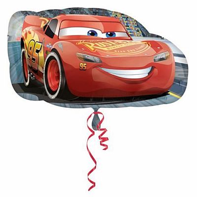 Foliový balonek Cars - Blesk McQueen 76 x 43 cm