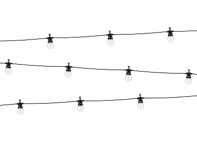 Světelný řetěz s LED žárovkami 8m