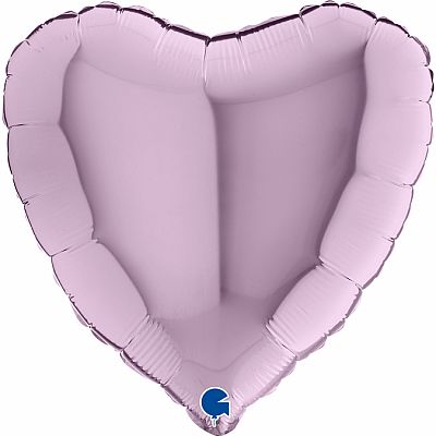 Foliový balonek srdce lilia 46 cm