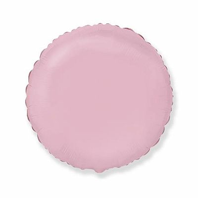 Foliový balonek kruh baby pink 46 cm
