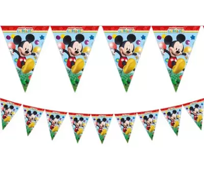 Vlaječková girlanda Mickey Playful 230 cm