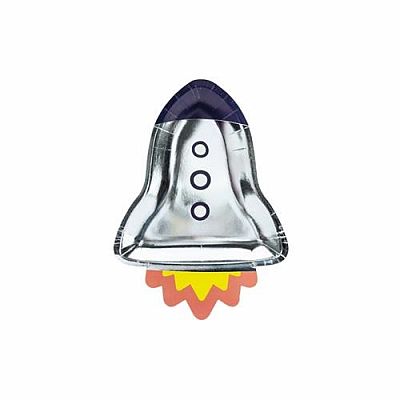 Papírové talíře Space 30 cm - 6 ks