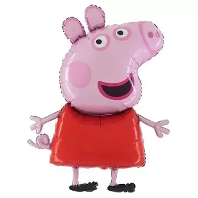 Foliový balonek Prasátko Peppa 110 cm Grabo