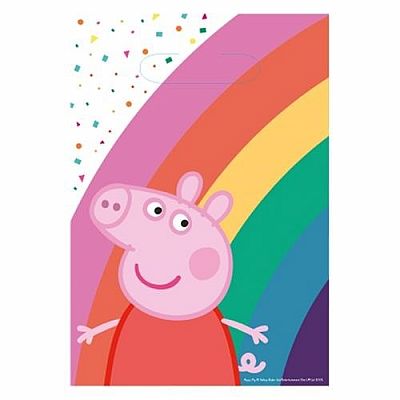 Party papírové tašky prasátko Peppa New 8 ks
