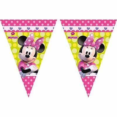 Vlaječková girlanda Minnie Mouse 300 cm