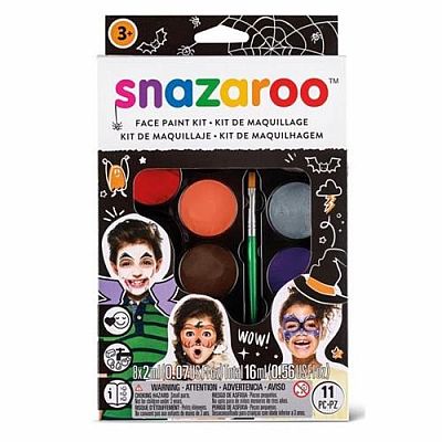 Velká sada obličejových barev - Halloween