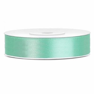 Saténová stuha mint 12 mm x 25 m