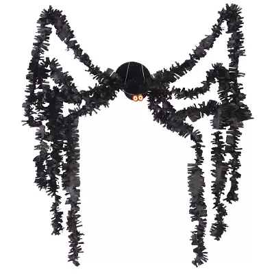 Halloweenská závěsná dekorace pavouk 75 cm