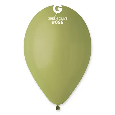 Balónek 26cm/10" #098 olivový 100 ks