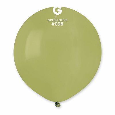 Balónek 48cm/19" #098 olivový 50 ks
