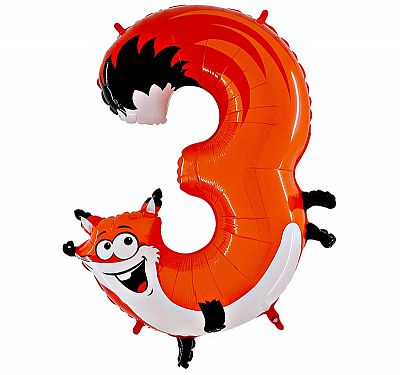 ANIMALOONS 3 LIŠKA 95cm