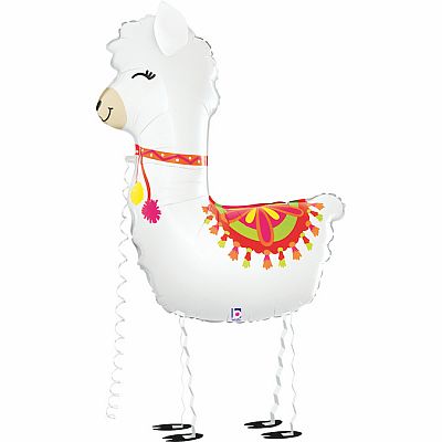 Chodící Lama 104cm fóliový balónek