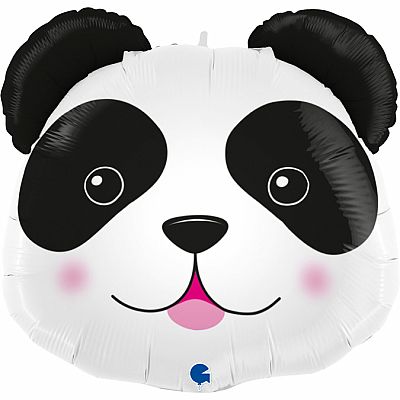 Fóliový balónek - hlava pandy 48 cm