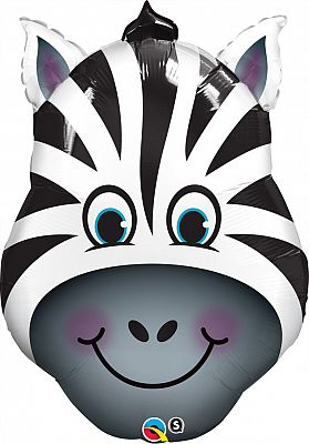 Fóliový balónek - Zebra 81 cm