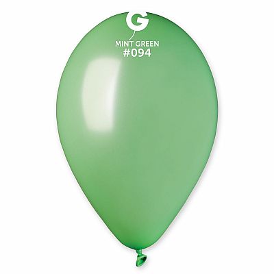 Balónek 26cm/10" #094 mátově zelená 100 ks