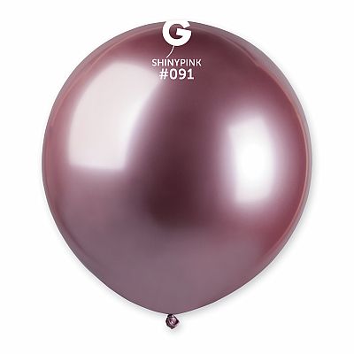 Balónek 48cm/19" #091 SHINY růžový 25 ks