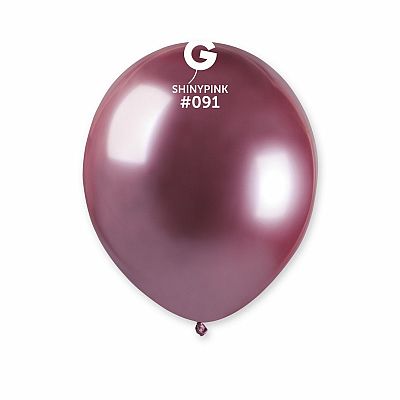 Balónek SHINY 13cm/5" #091 růžový 100 ks