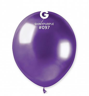 Balónek SHINY 13cm/5" #097 fialový