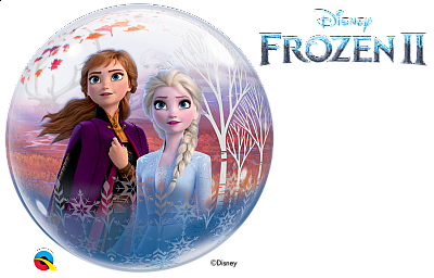 Balónek bublina - Frozen - Ledové Království 2 56cm