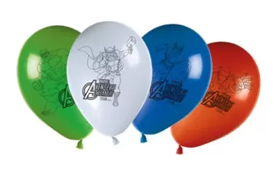 Latexový balónek Mocní Avengers 28cm 8 ks