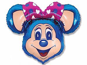 Fóliový balónek BABSY Mouse Modrá 68cm