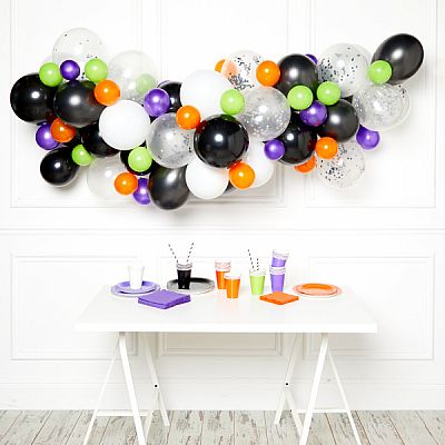 Sada na balonkovou girlandu Halloween - Amscan